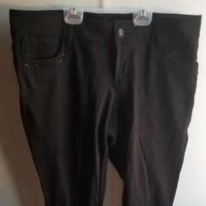 TORRID black denim size 12